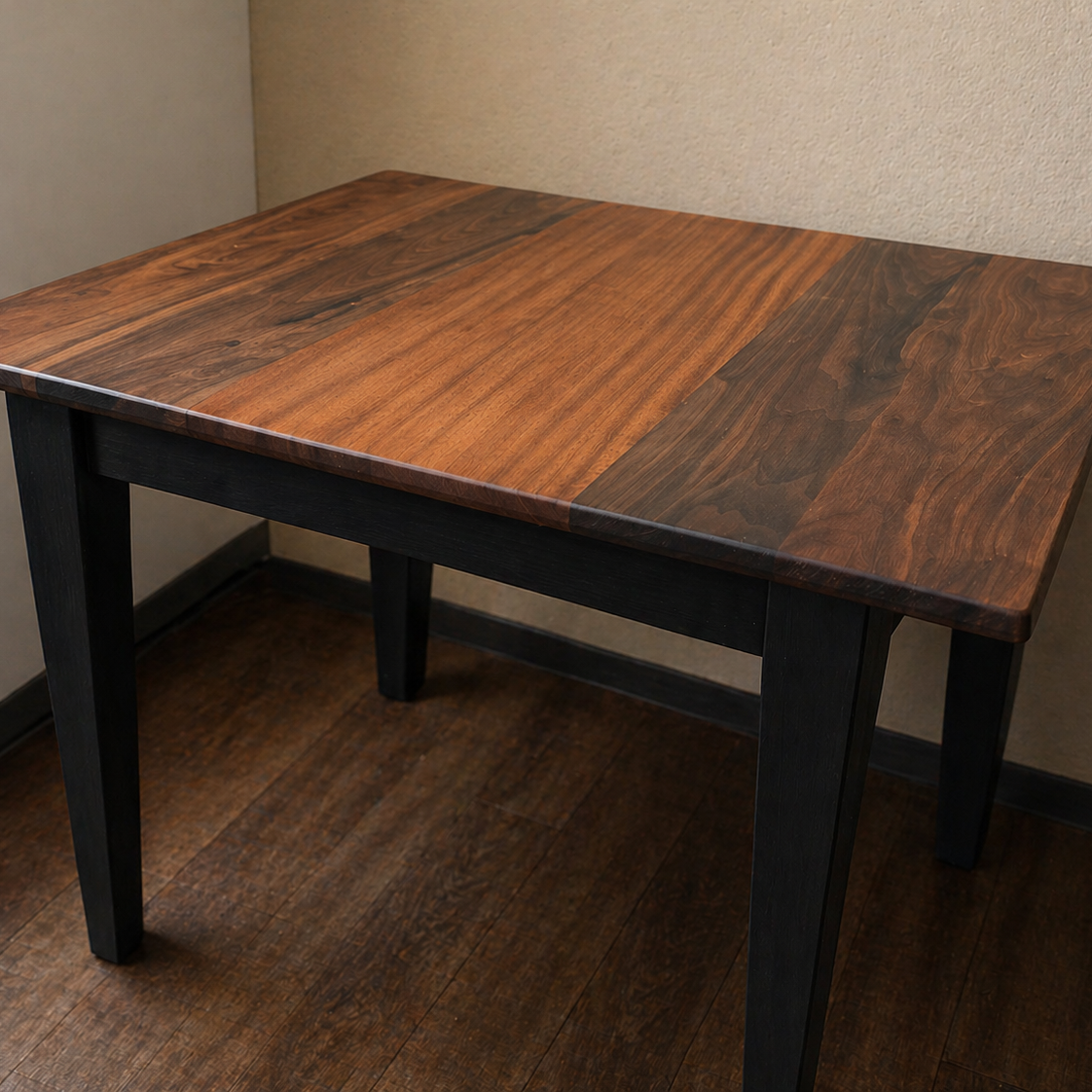 Walnut & Mahogany Desk